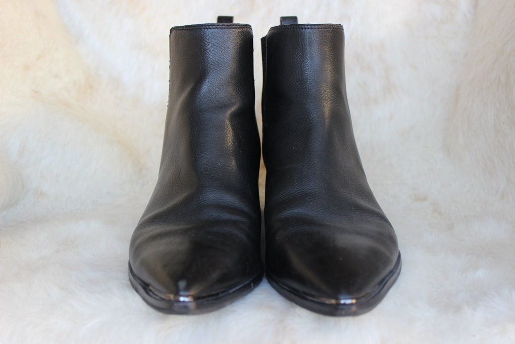 Marc Fisher "Yale" Ankle Bootie in Black - Size 9