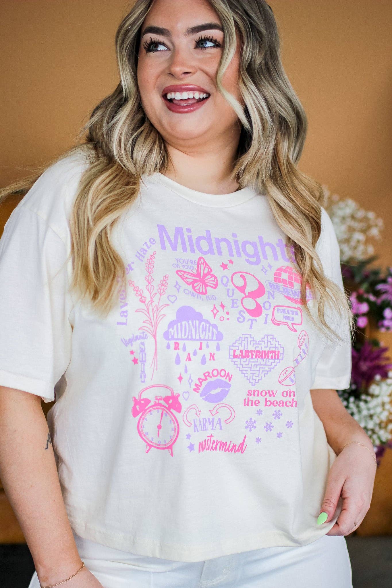 Camiseta Taylor Swift - Midnights Album Cover