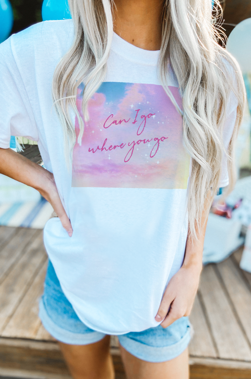 Taylor Swift Lover Era "Go Where You Go" Tee