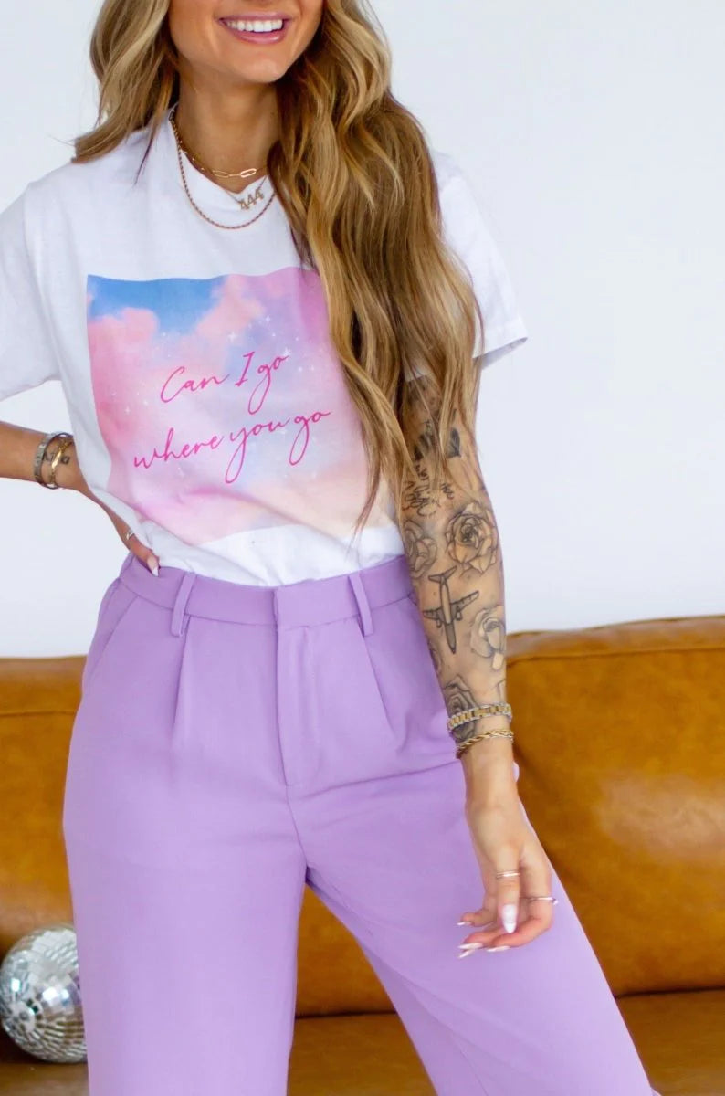 Taylor Swift Lover Era "Go Where You Go" Tee