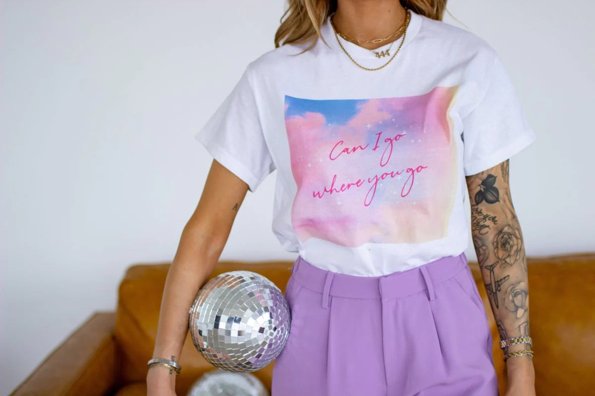 Taylor Swift Lover Era "Go Where You Go" Tee