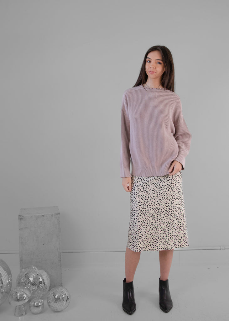 Pistola "Eve" Sweater in Dusty Rose - Small