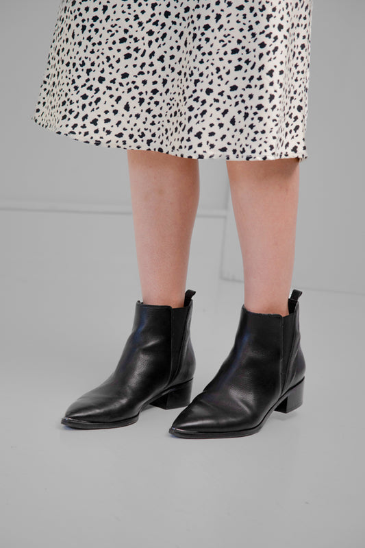 Marc Fisher "Yale" Ankle Bootie in Black - Size 9
